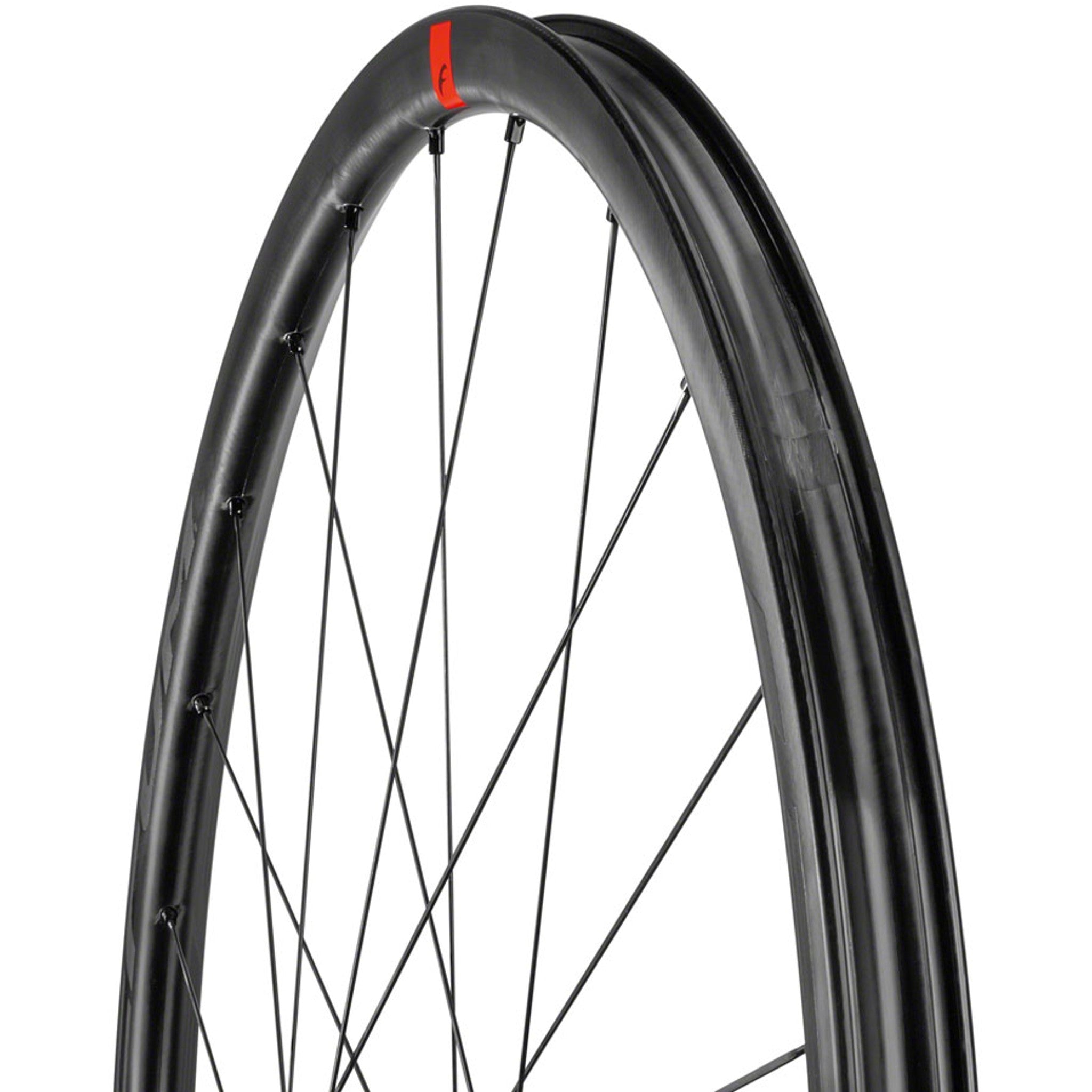 Speed 25 DB Front Wheel - 700c, 12 x 100mm, Center-Lock Disc, Black