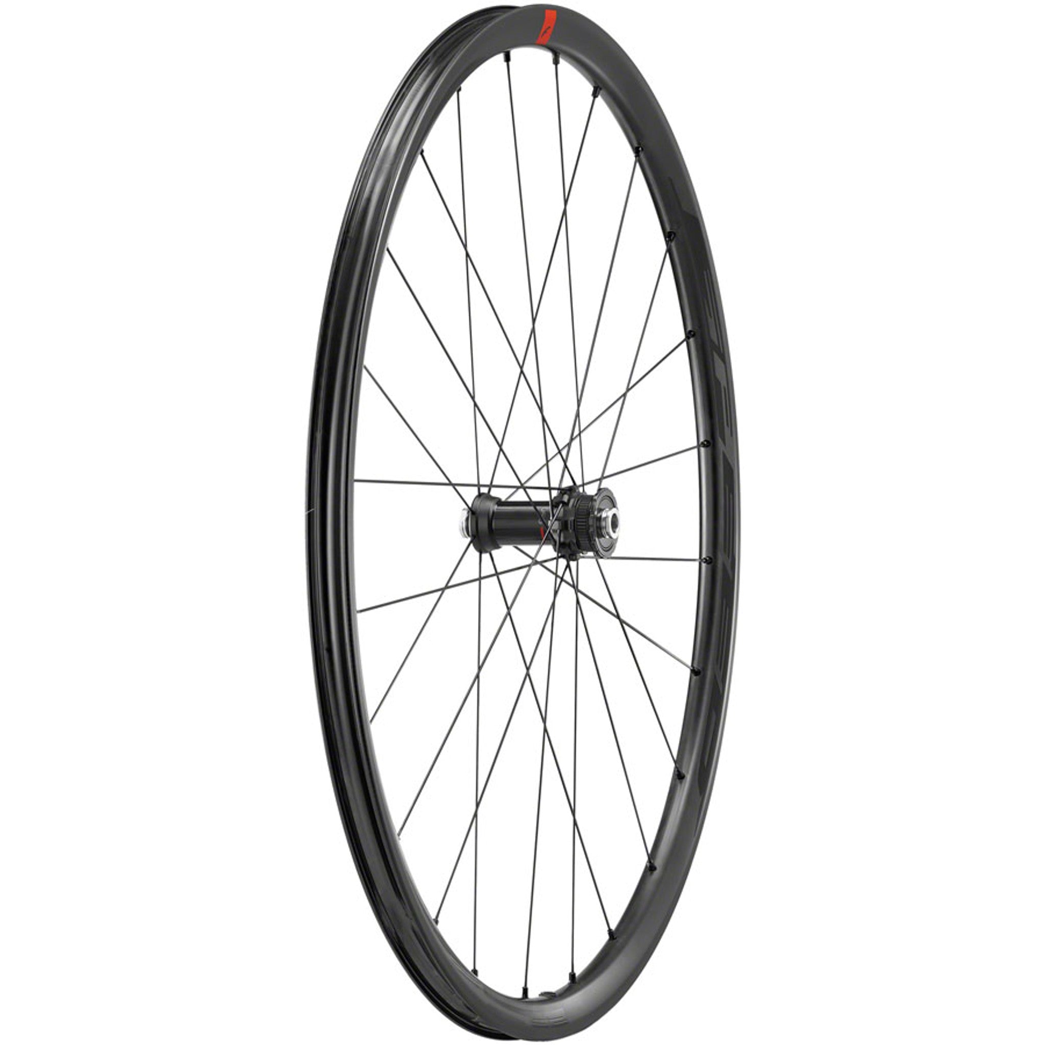 Speed 25 DB Front Wheel - 700c, 12 x 100mm, Center-Lock Disc, Black