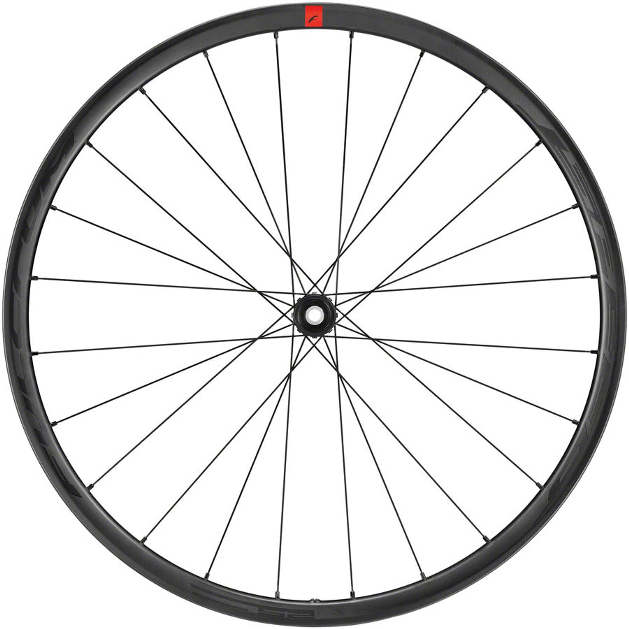 Speed 25 DB Front Wheel - 700c, 12 x 100mm, Center-Lock Disc, Black