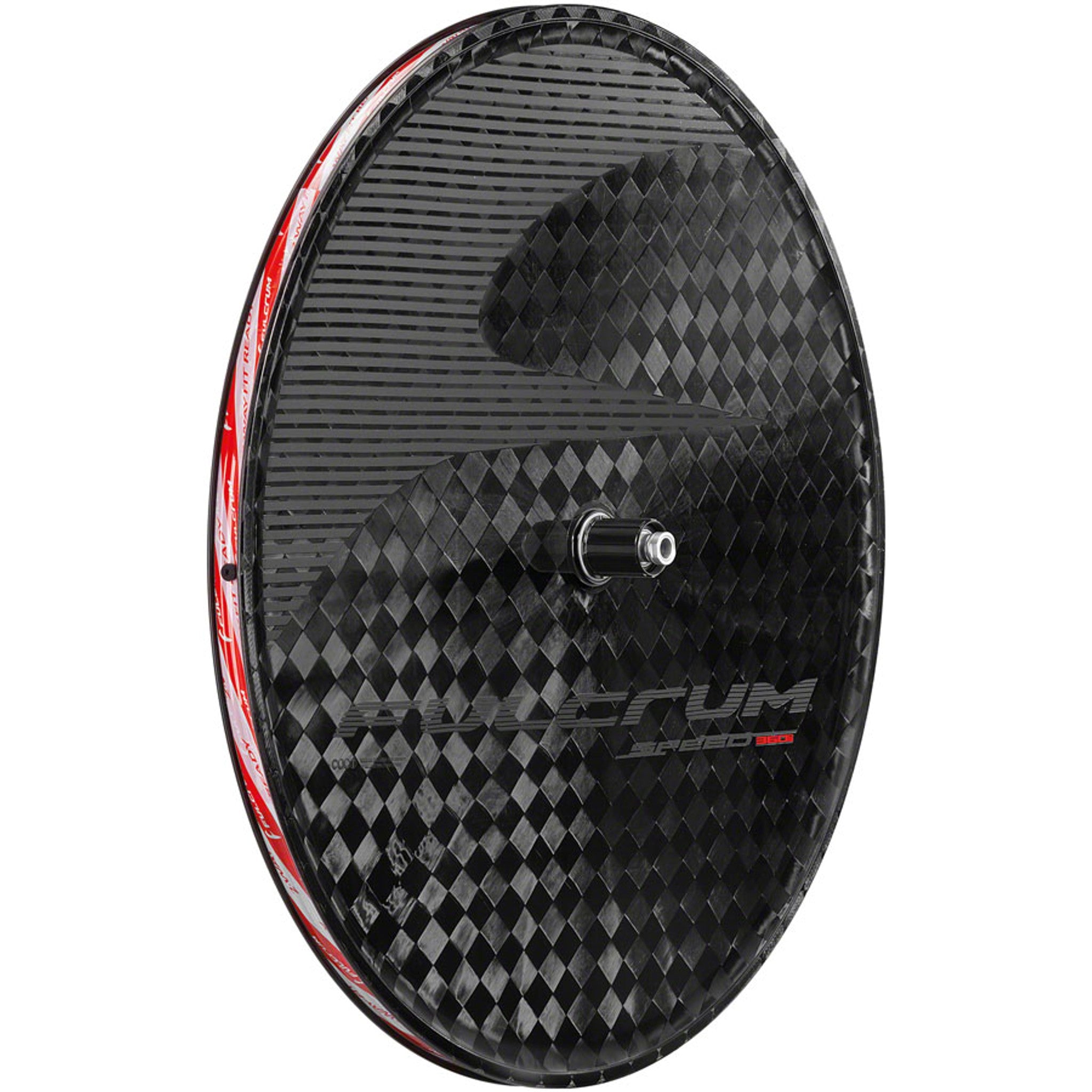 Fulcrum Speed 360 DB Rear Wheel - 700c, 12 x 142mm, Center-Lock Disc, HG 11 Road, Black, Aero Disc