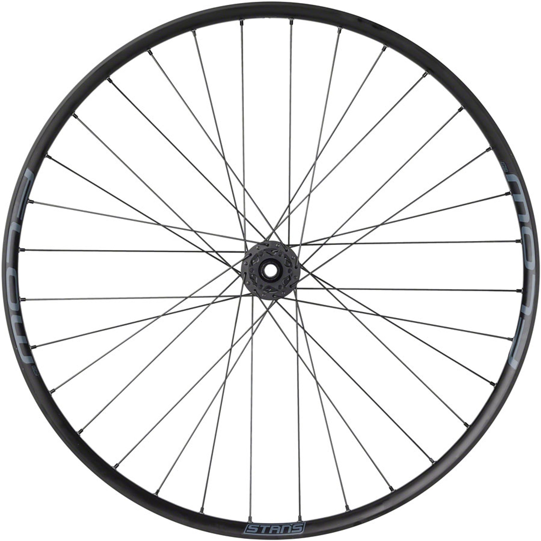 DT 350 / Stans Flow S2 Front Wheel - 29", 15 x 110mm, 6-Bolt, Black, 32H