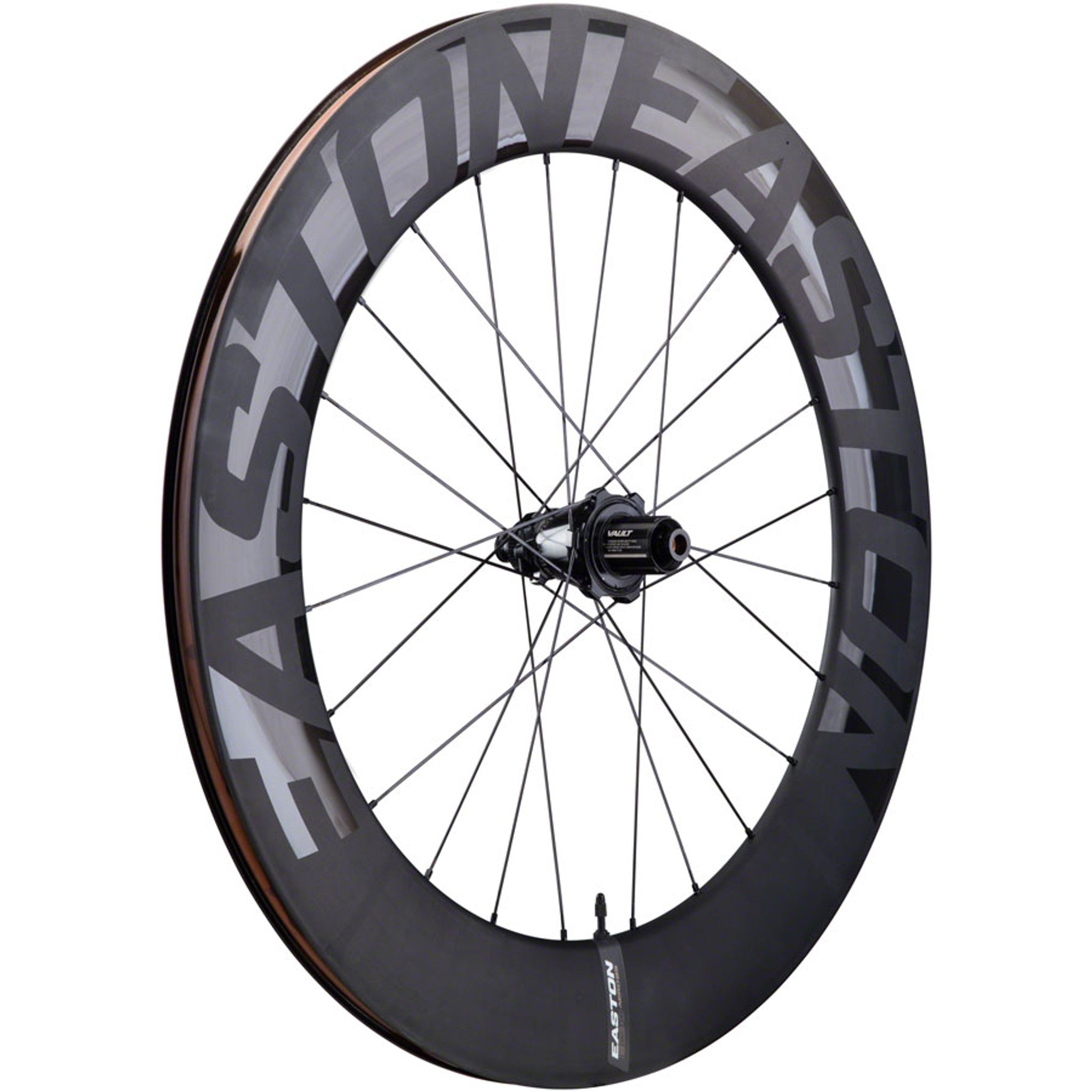 Easton EC90 Aero Rear Wheel - 700, 12 x 142mm, Center-Lock, HG 11, Black