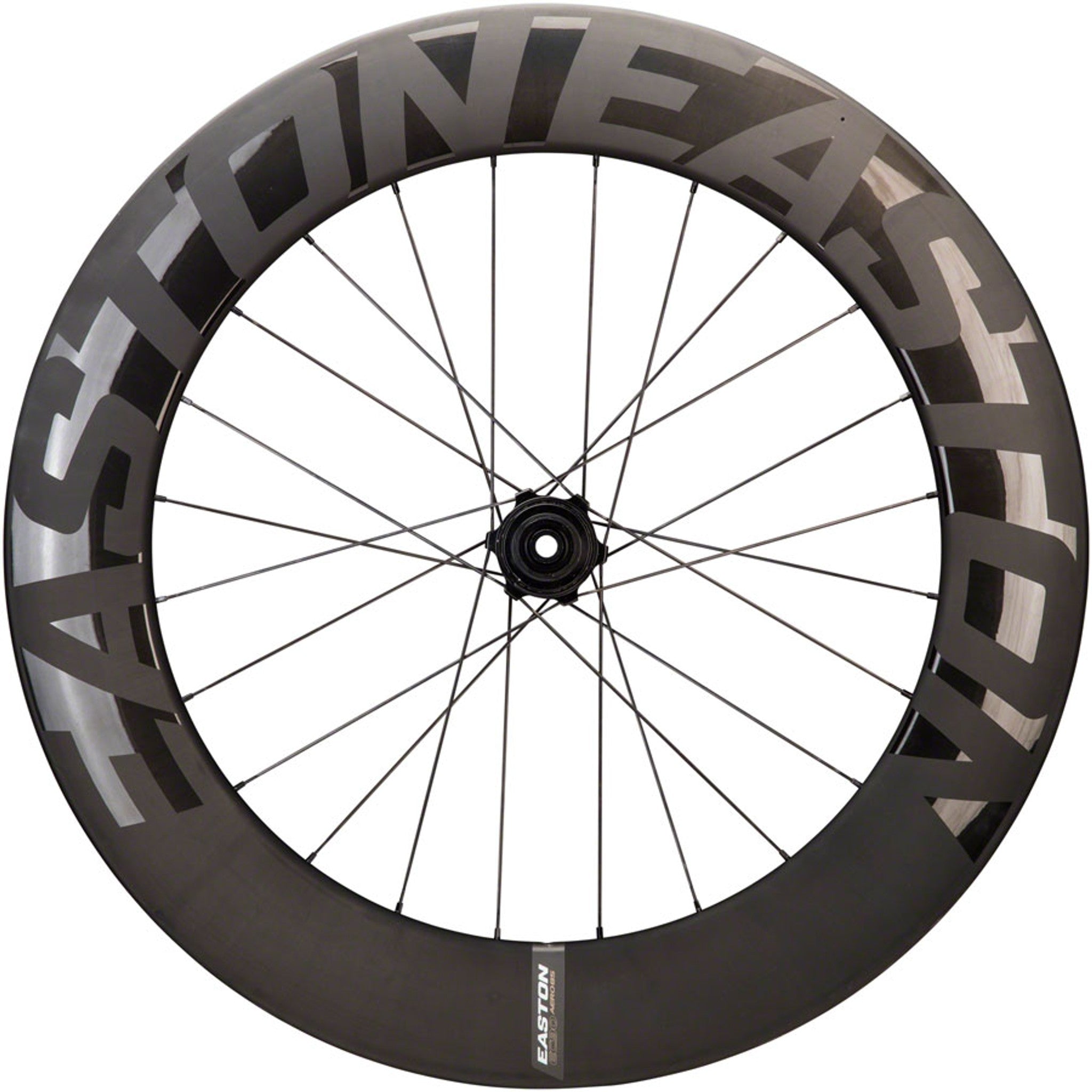 Easton EC90 Aero Rear Wheel - 700, 12 x 142mm, Center-Lock, HG 11, Black