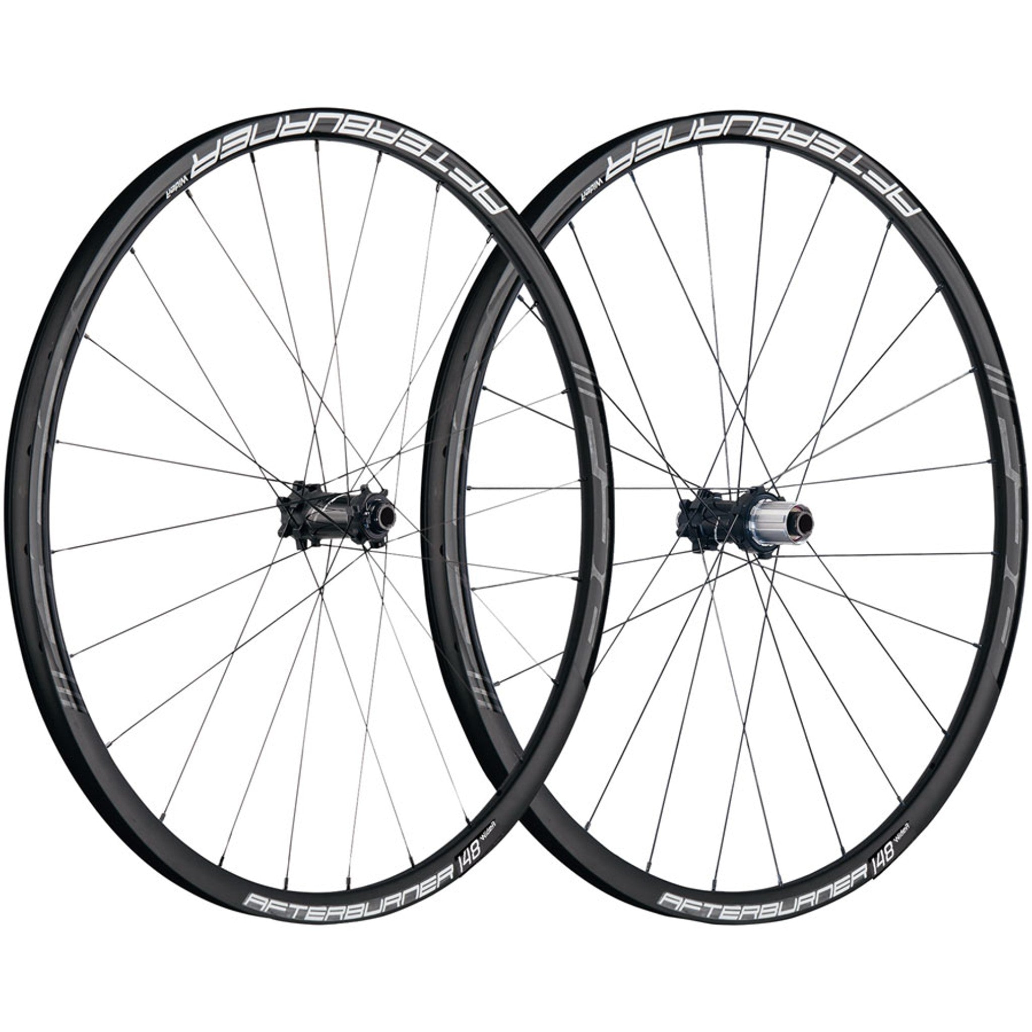 FSA Afterburner WideR Boost Wheelset, 29" Diameter, 24/24H Spoke Count, Boost Axle (15mm), Disc Brake, 6-Bolt Rotor Mount, Shimano HG 11-Spe