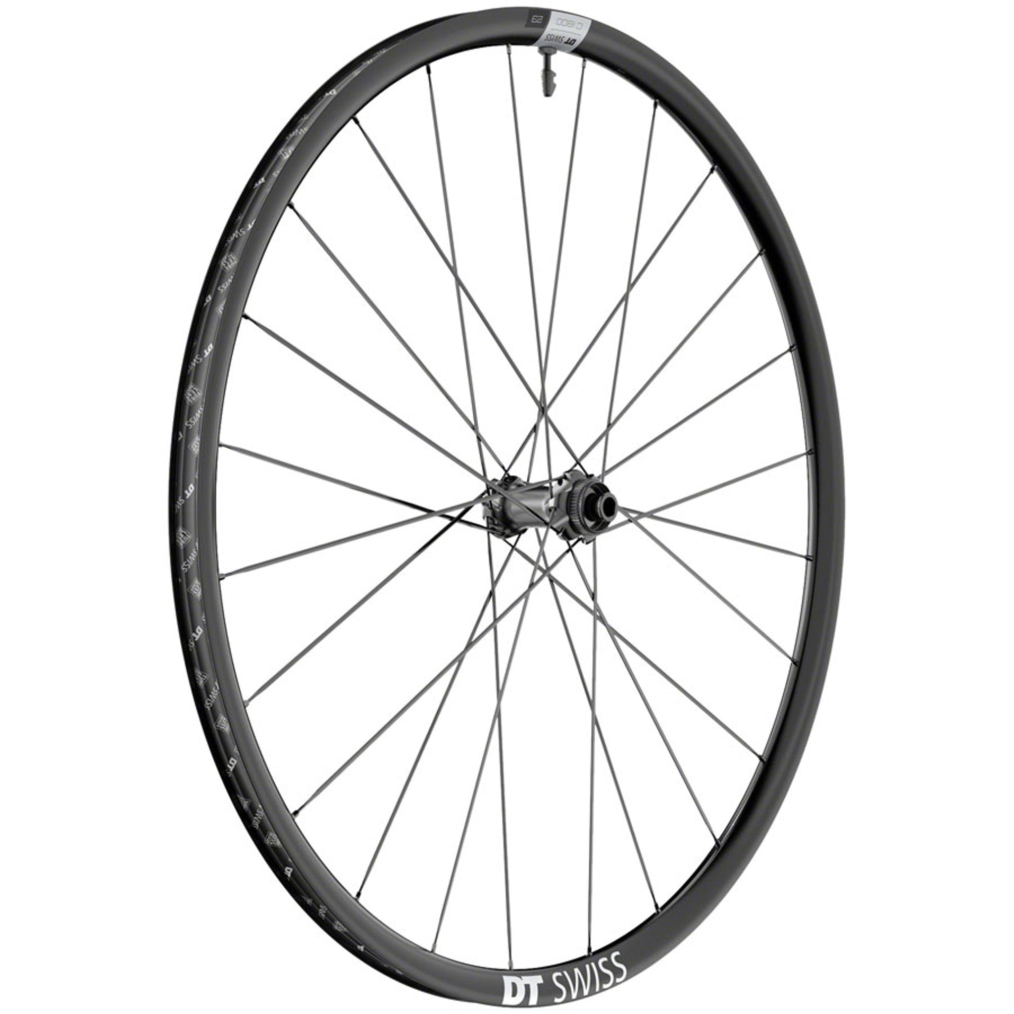 C 1800 Spline 23 Front Wheel - 700, 12 x 100mm, Center-Lock, Black