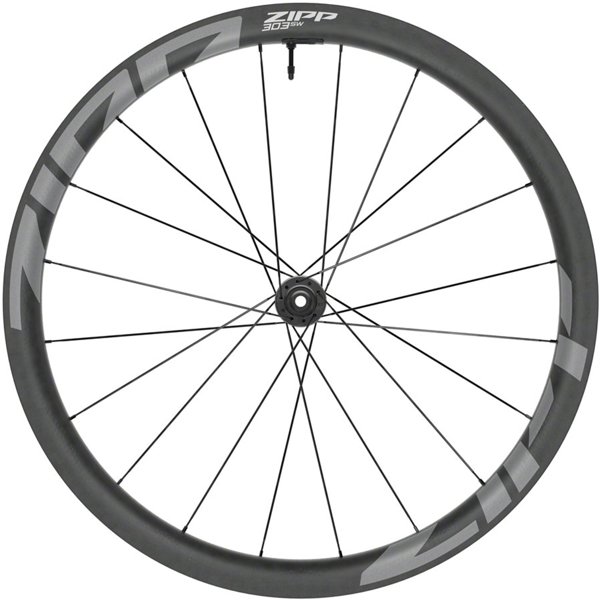 303 SW Front Wheel - 700, 12 x 100mm, Center-Lock, Tubeless, Carbon, w/ Wheel Sensor, A1