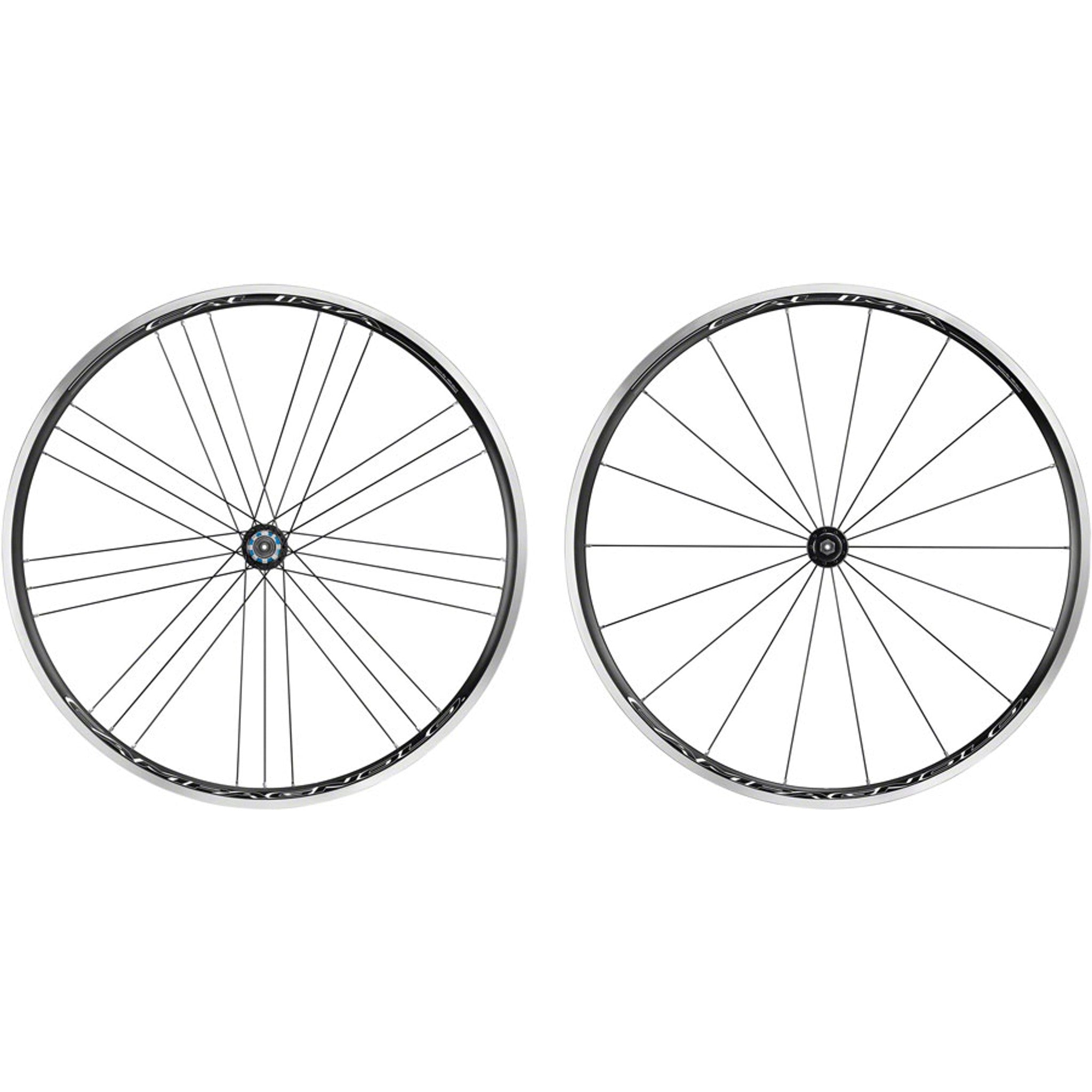 Campagnolo Calima Wheelset - 700, QR x 100/130mm, Black, Clincher