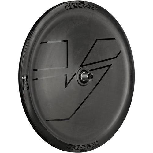 Vision Metron Disc TL Rear Wheel, Tubeless 700c, Disc Brake, Center Lock Rotor Mount, Shimano HG 11/12-Speed – Black
