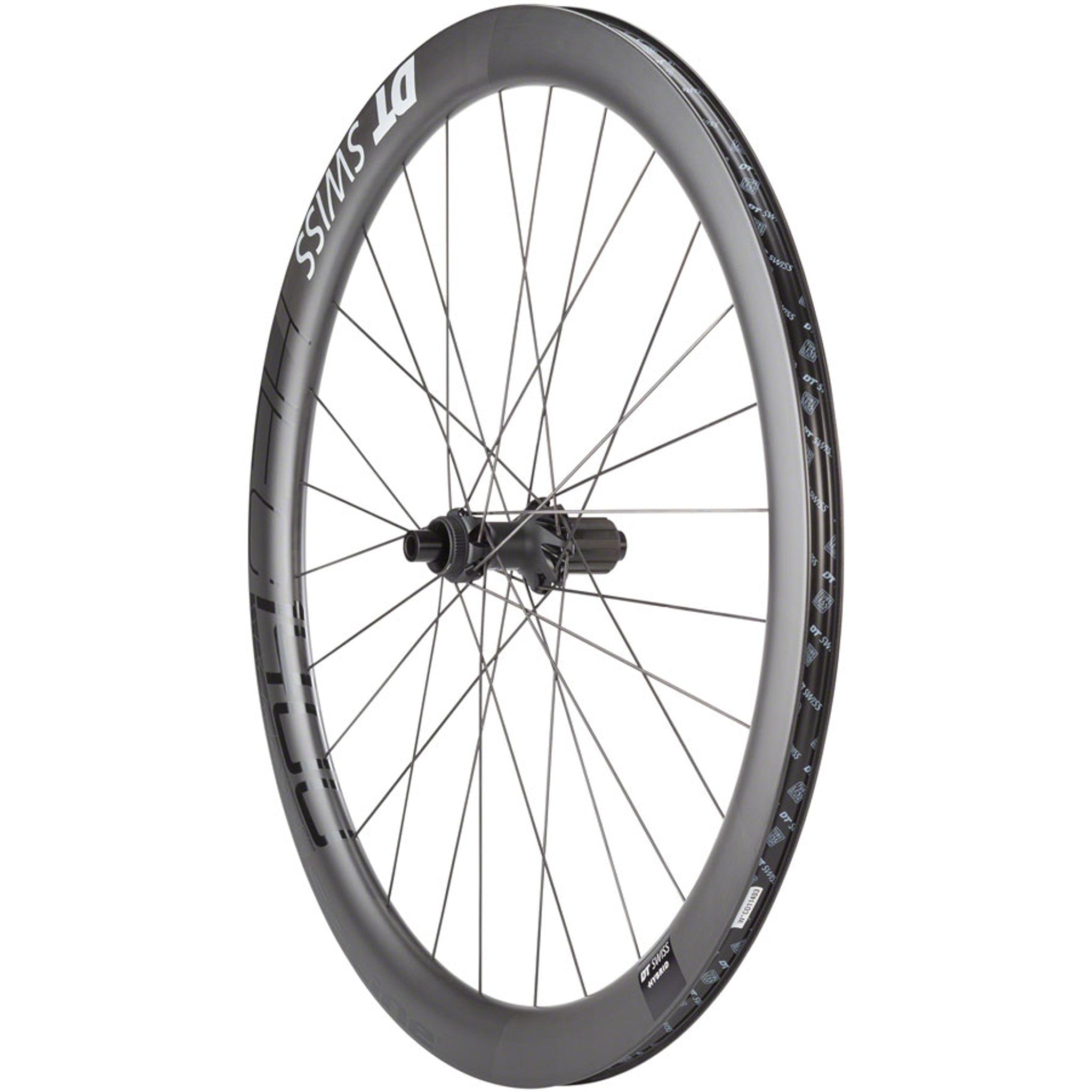 HEC 1400 Spline 47 Rear Wheel - 700, 12 x 142mm, Center-Lock, HG 11/ XDR, Black