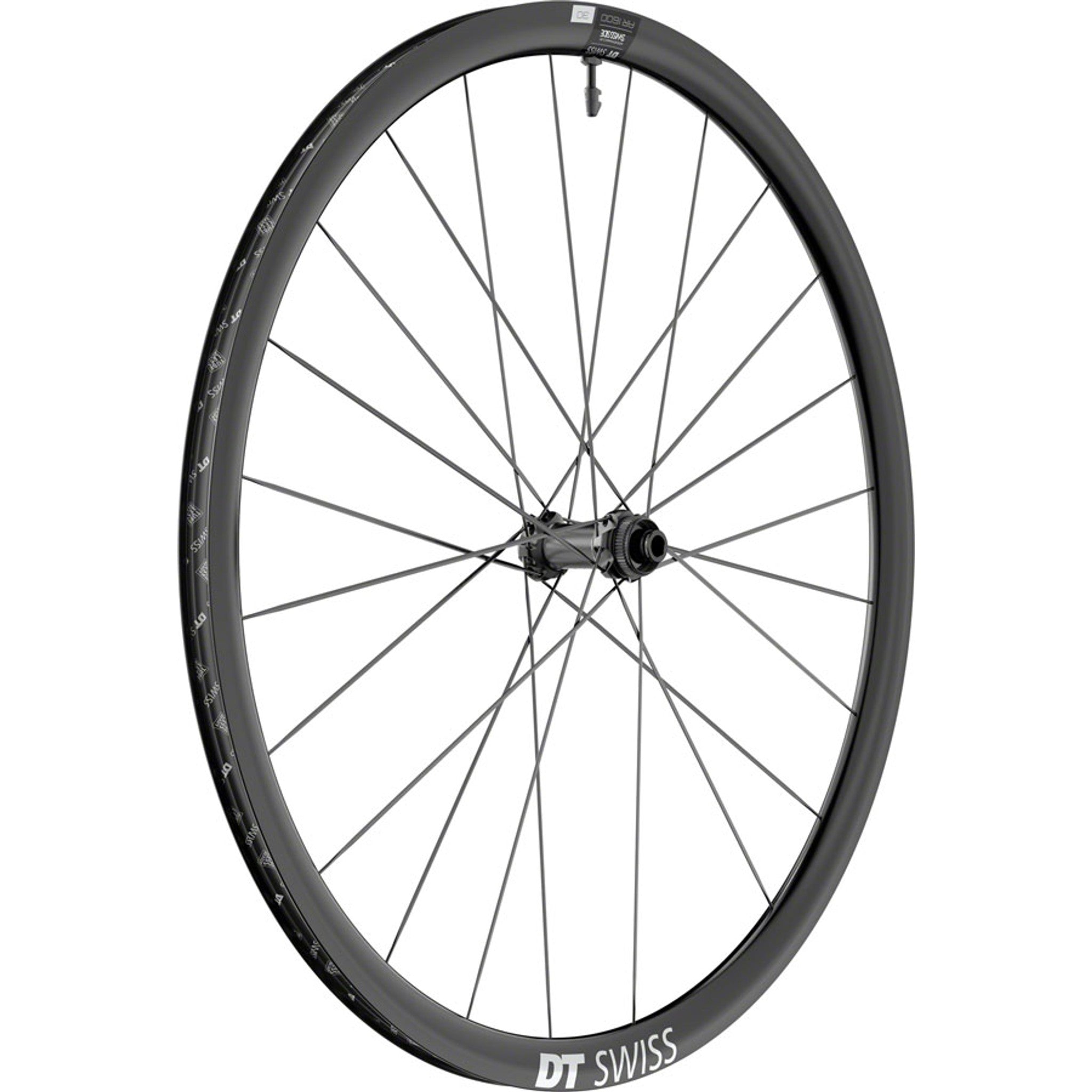 AR 1600 Spline 30 Front Wheel - 700, 12 x 100mm, Center-Lock, Black