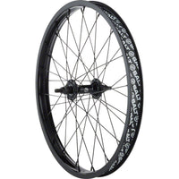 Salt Rookie Front Wheel - 20", 3/8" x 100mm, Rim Brake, Black, Clincher
