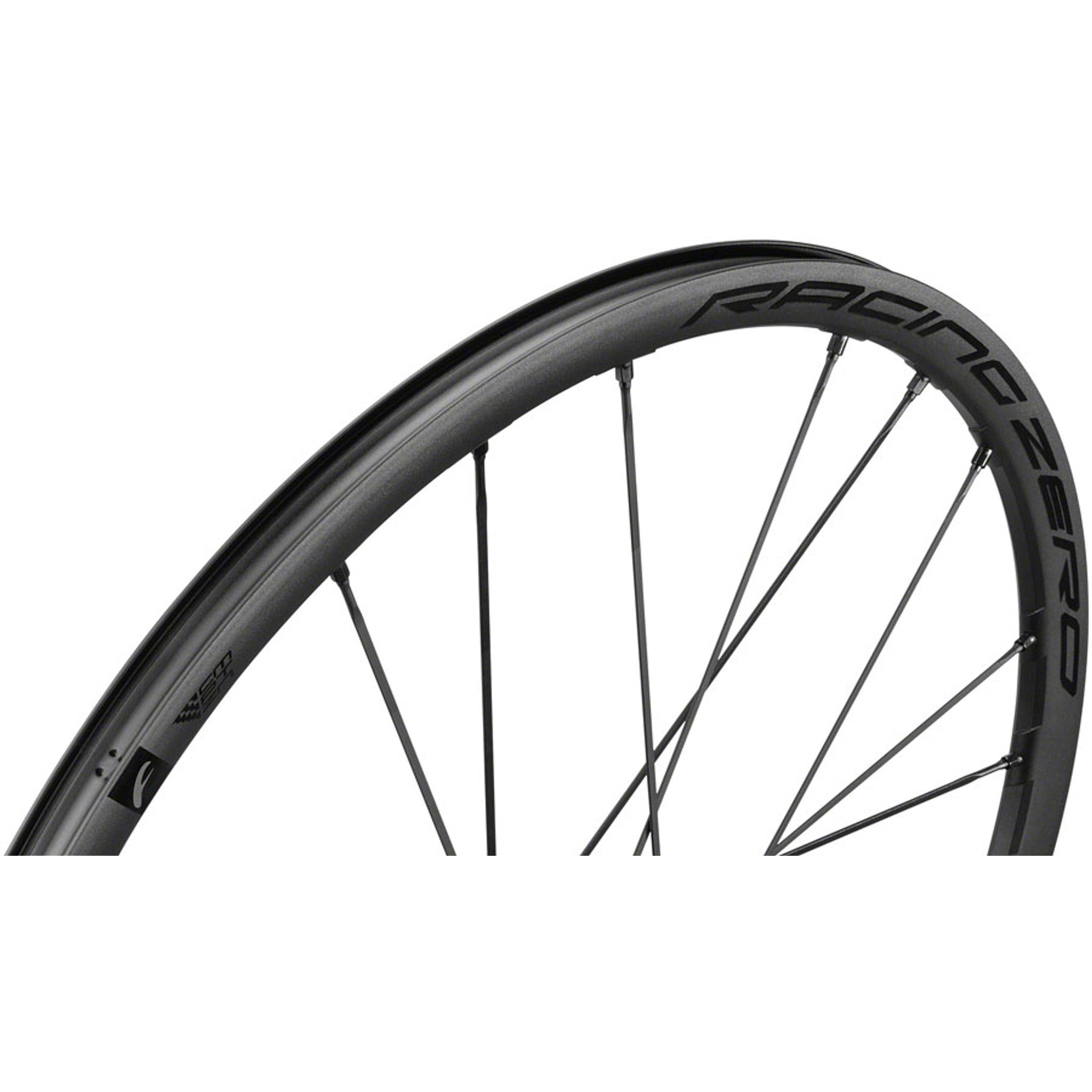 Racing Zero Competizione DB Front Wheel - 700, 12 x 100mm, Center-Lock, Black