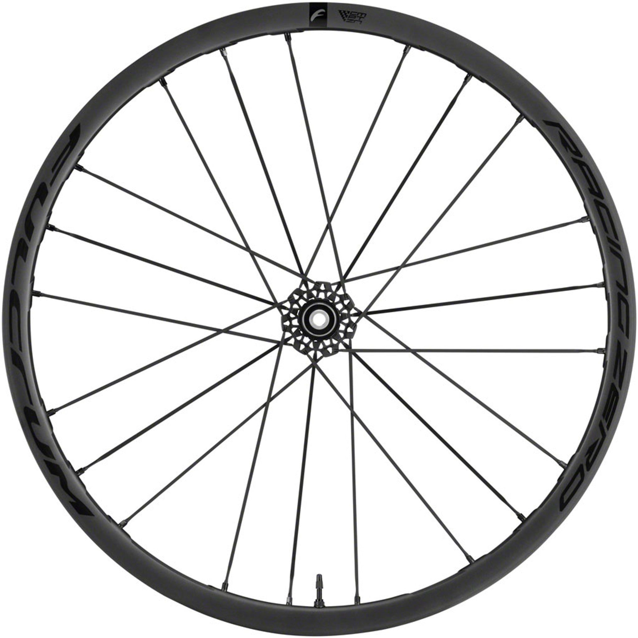 Racing Zero Competizione DB Front Wheel - 700, 12 x 100mm, Center-Lock, Black
