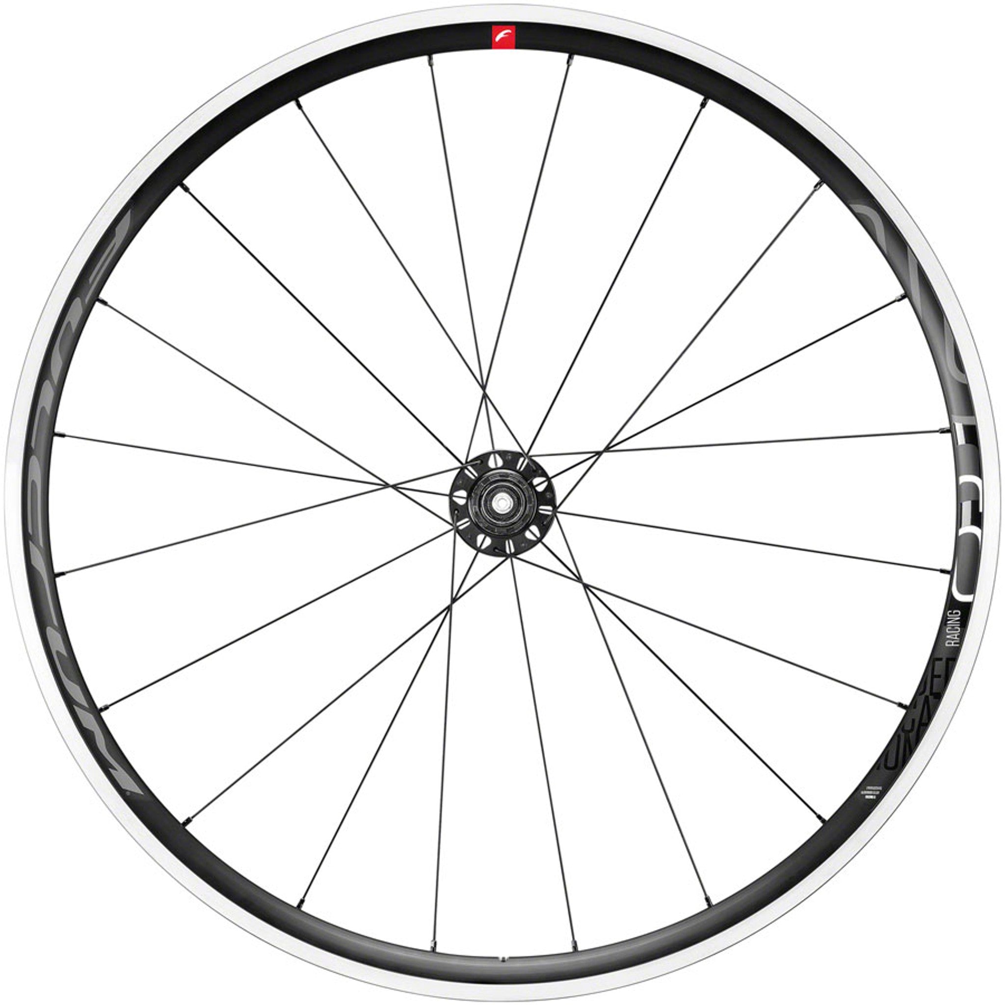 Fulcrum Racing 6 Wheelset - 700, QR x 100/130mm, Rim Brake, HG 11, Black, Clincher