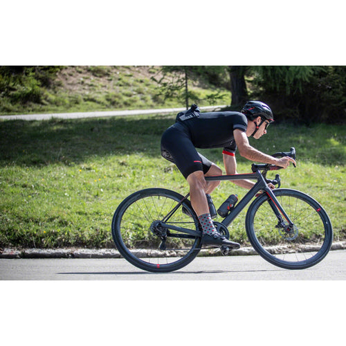 Speed 40 DB Wheelset - 700, 12 x 100/142mm, Center-Lock, HG 11 ,Black, 2-Way Fit