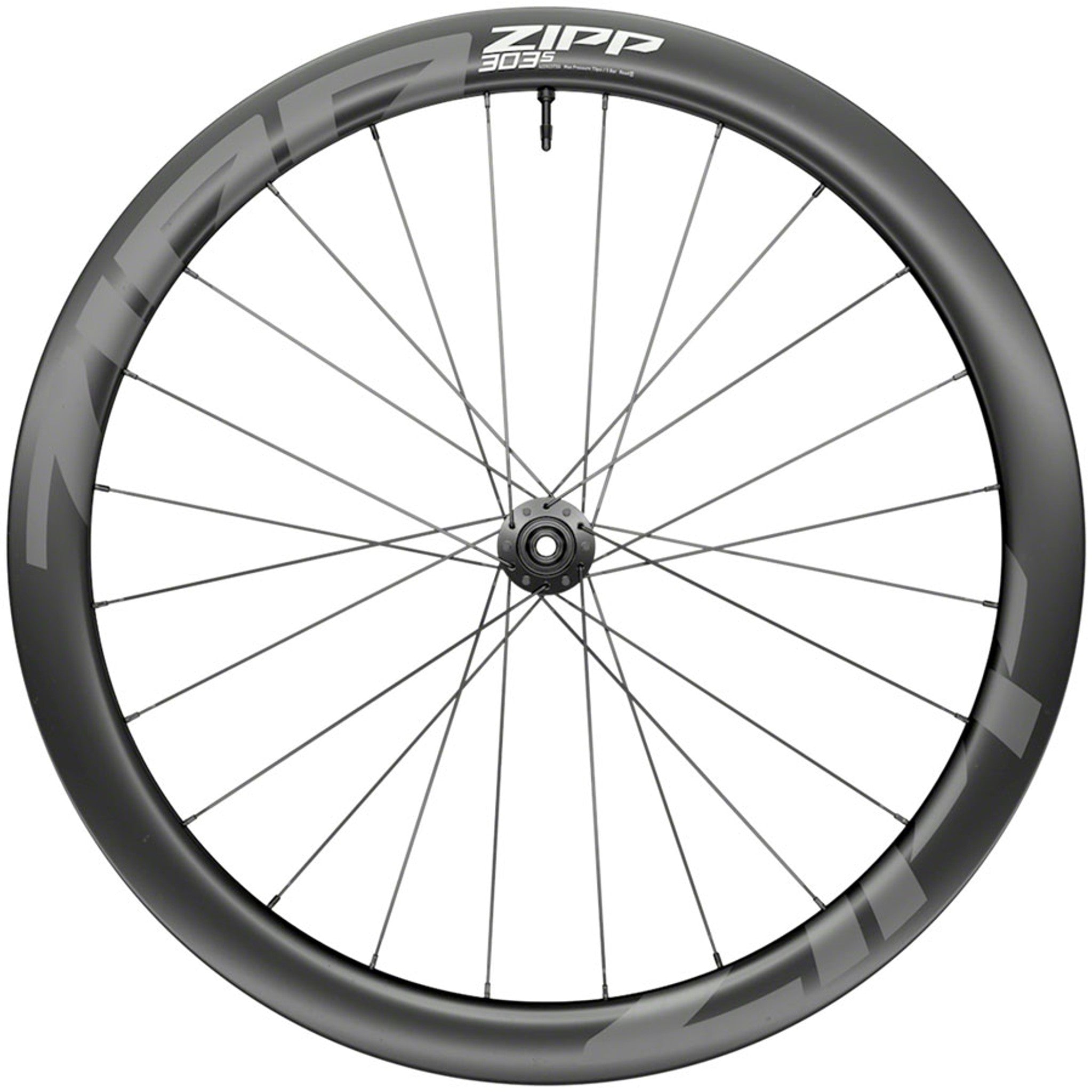 303 S Front Wheel - 700, 12 X 100mm, Center-Lock, Tubeless, Black, A1