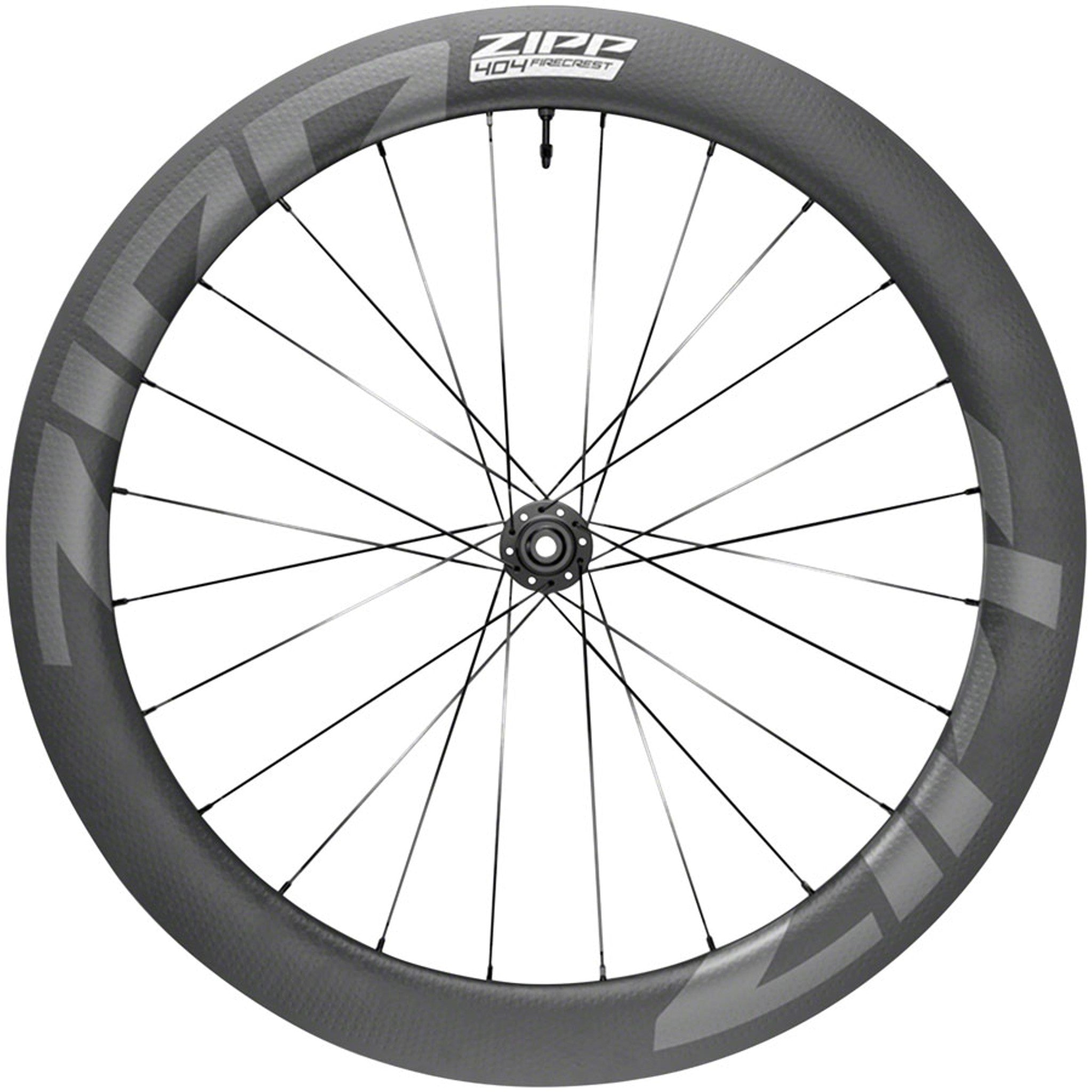 404 Firecrest Carbon Front Wheel - 700, 12 X 100mm, Center-Lock, Tubeless, Black, A1