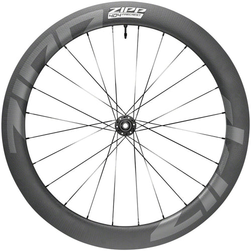 404 Firecrest Carbon Front Wheel - 700, 12 X 100mm, Center-Lock, Tubeless, Black, A1