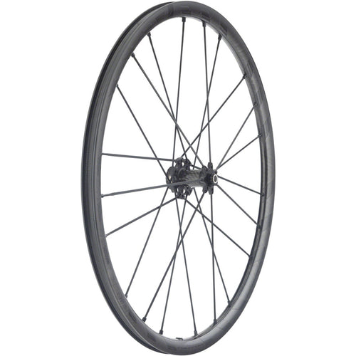 Racing Zero Carbon CMPTZN DB Front Wheel - 700, 12 x 100mm, Center-Lock, Black