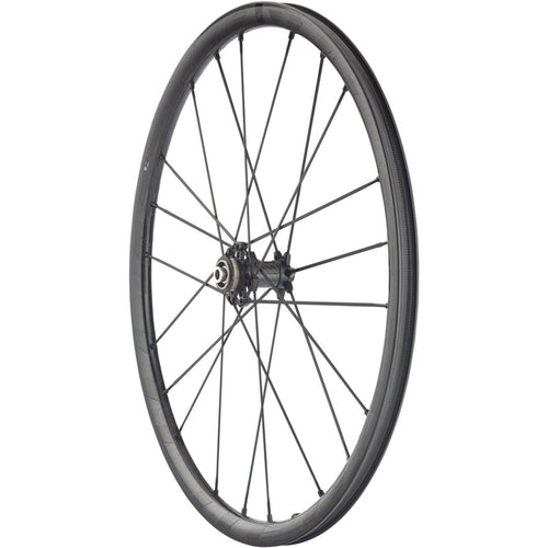 Racing Zero Carbon CMPTZN DB Front Wheel - 700, 12 x 100mm, Center-Lock, Black