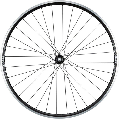 105/R460 Front Wheel - 700, QR x 100mm, Rim Brake, Black, Clincher, 32H