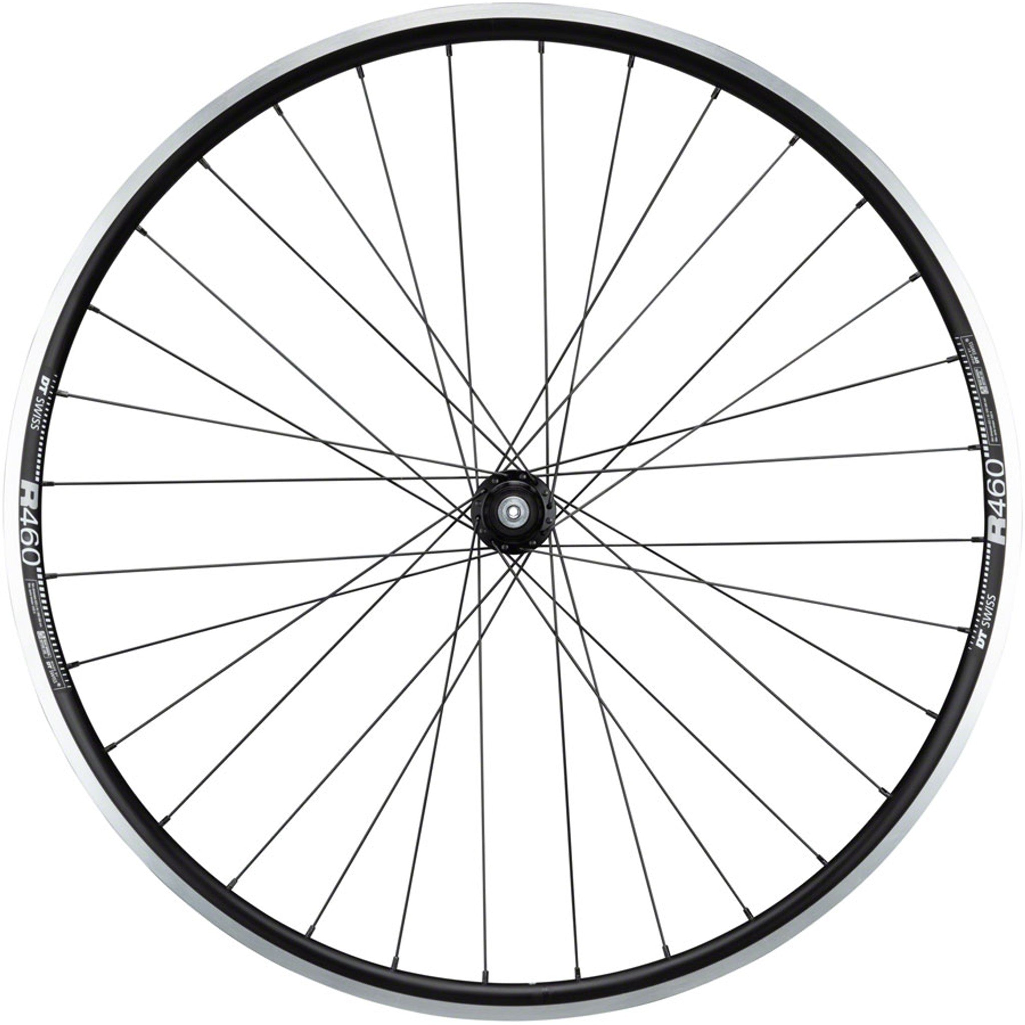 105/R460 Rear Wheel - 700, QR x 130mm, Rim Brake, HG 11 Road, Black, Clincher, 32H
