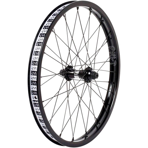 Crew Front Wheel - 20", 3/8" x 100mm, Rim Brake, Black, Clincher