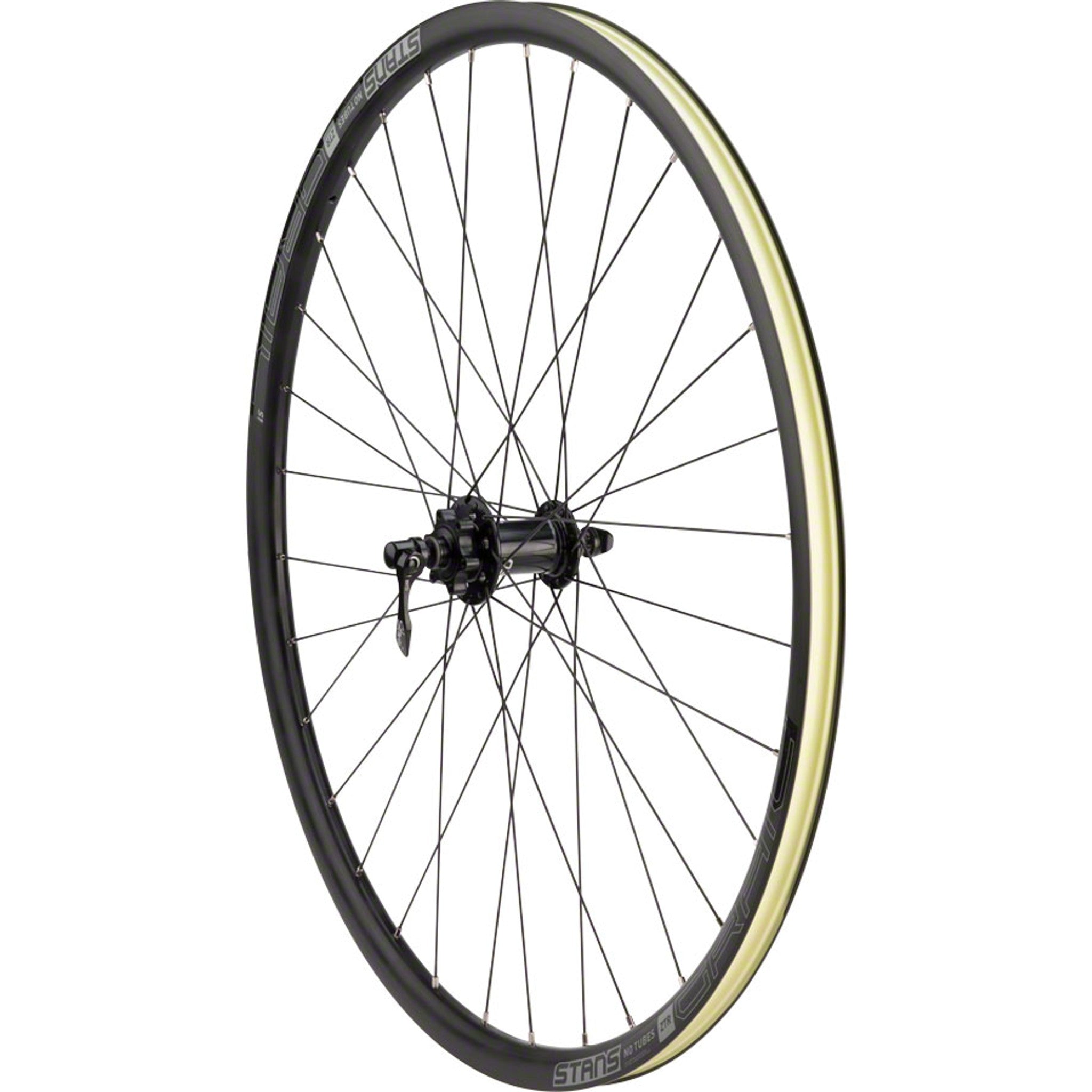 Stan's No Tubes Grail S1 Front Wheel - 700, QR x 100mm, 6-Bolt, Black