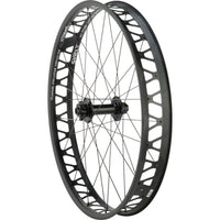 Quality Wheels Bear Pawls / Other Brother Darryl Front Wheel - 26", 15 x 150mm, 6-Bolt, Black, 32H
