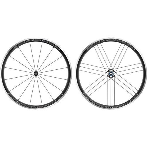 Campagnolo Scirocco Wheelset - 700, QR x 100/130mm, Black, Clincher