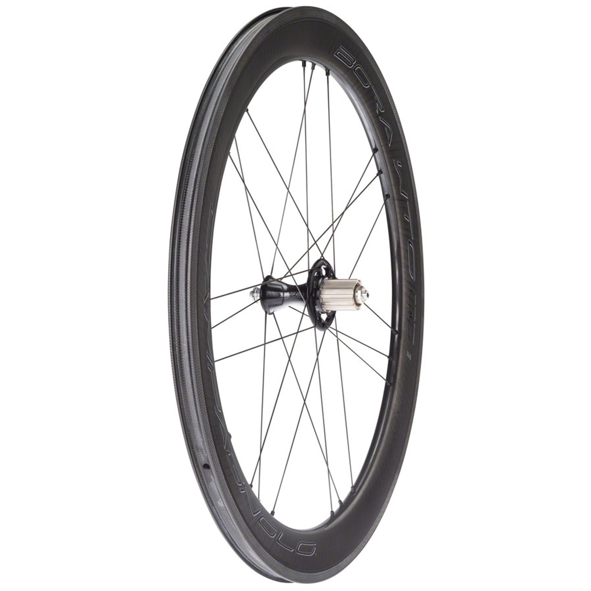BORA WTO 60 Rear Wheel - 700, QR x 130mm, Rim Brake, 2-Way Fit, Dark Label