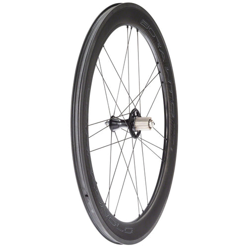 BORA WTO 60 Rear Wheel - 700, QR x 130mm, Rim Brake, 2-Way Fit, Dark Label