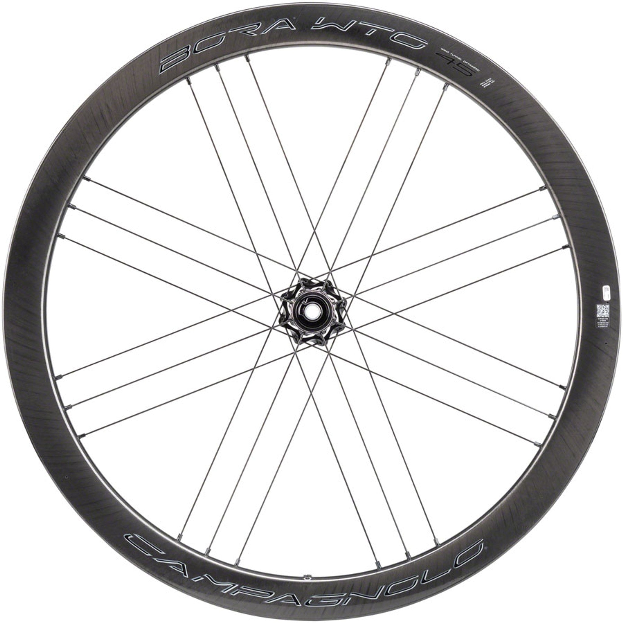 BORA WTO 45 Rear Wheel - 700, 12 x 142mm, Center-Lock, 2-Way Fit, Dark Label