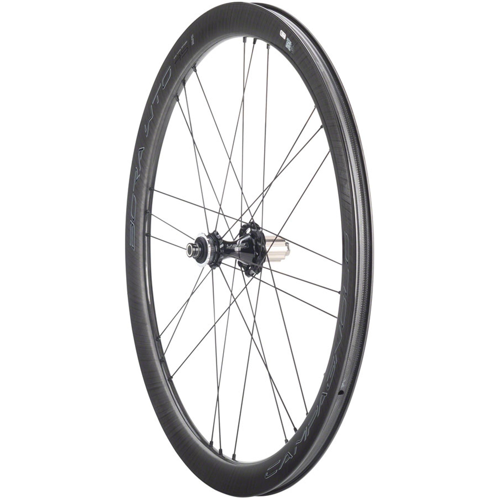 BORA WTO 45 Rear Wheel - 700, 12 x 142mm, Center-Lock, 2-Way Fit, Dark Label