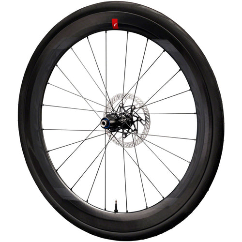 WIND 55 DB Rear Wheel - 700, 12 x 142mm, Center-Lock, HG 11, Black, 2-Way Fit