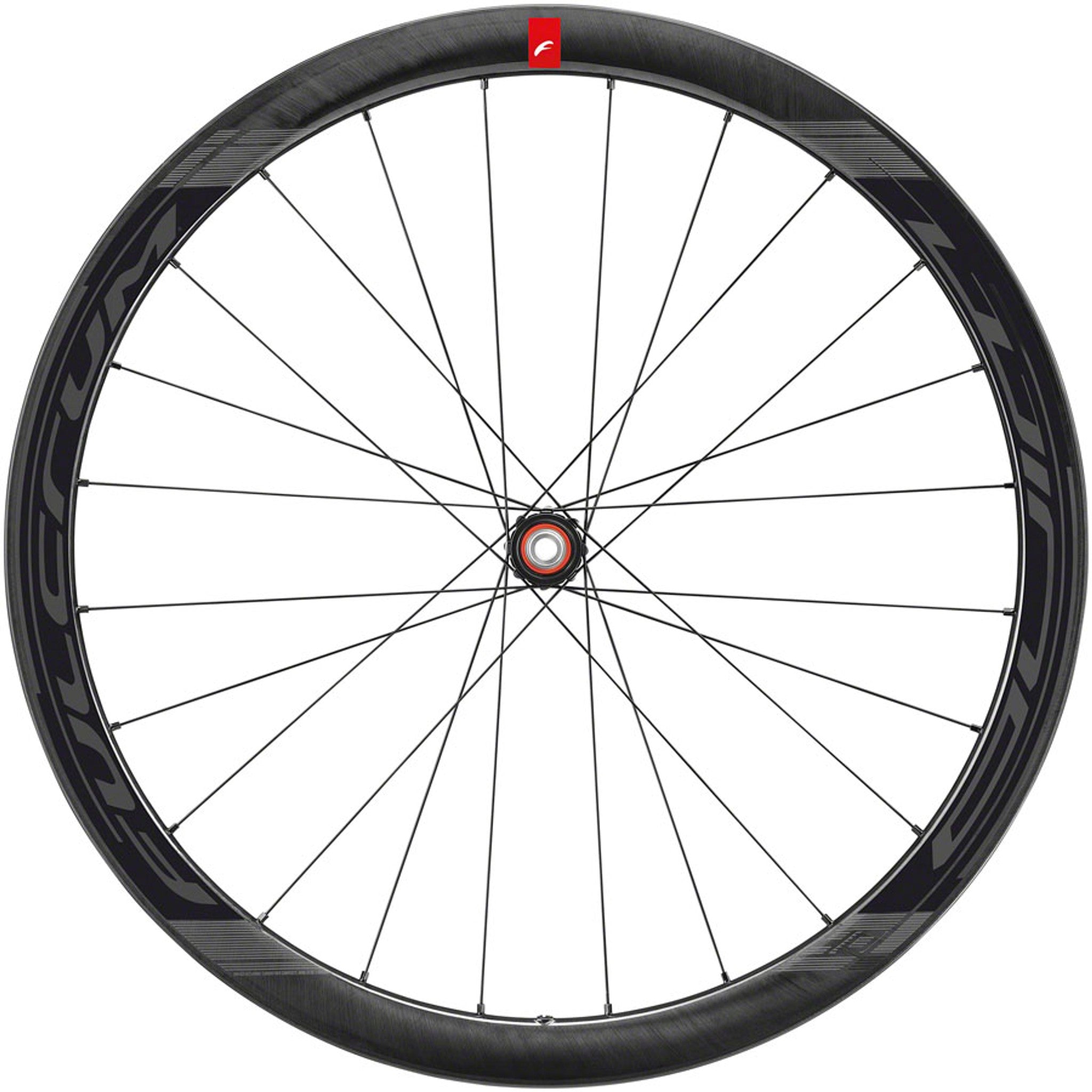 Fulcrum WIND 40 DB Front Wheel - 700, 12 x 100mm, Center-Lock, 2-Way Fit, Black