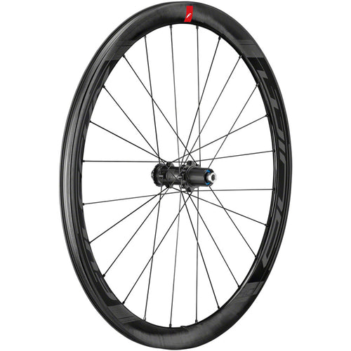WIND 40 DB Rear Wheel - 700, 12 x 142mm, Center-Lock, HG 11, Black, 2-Way Fit