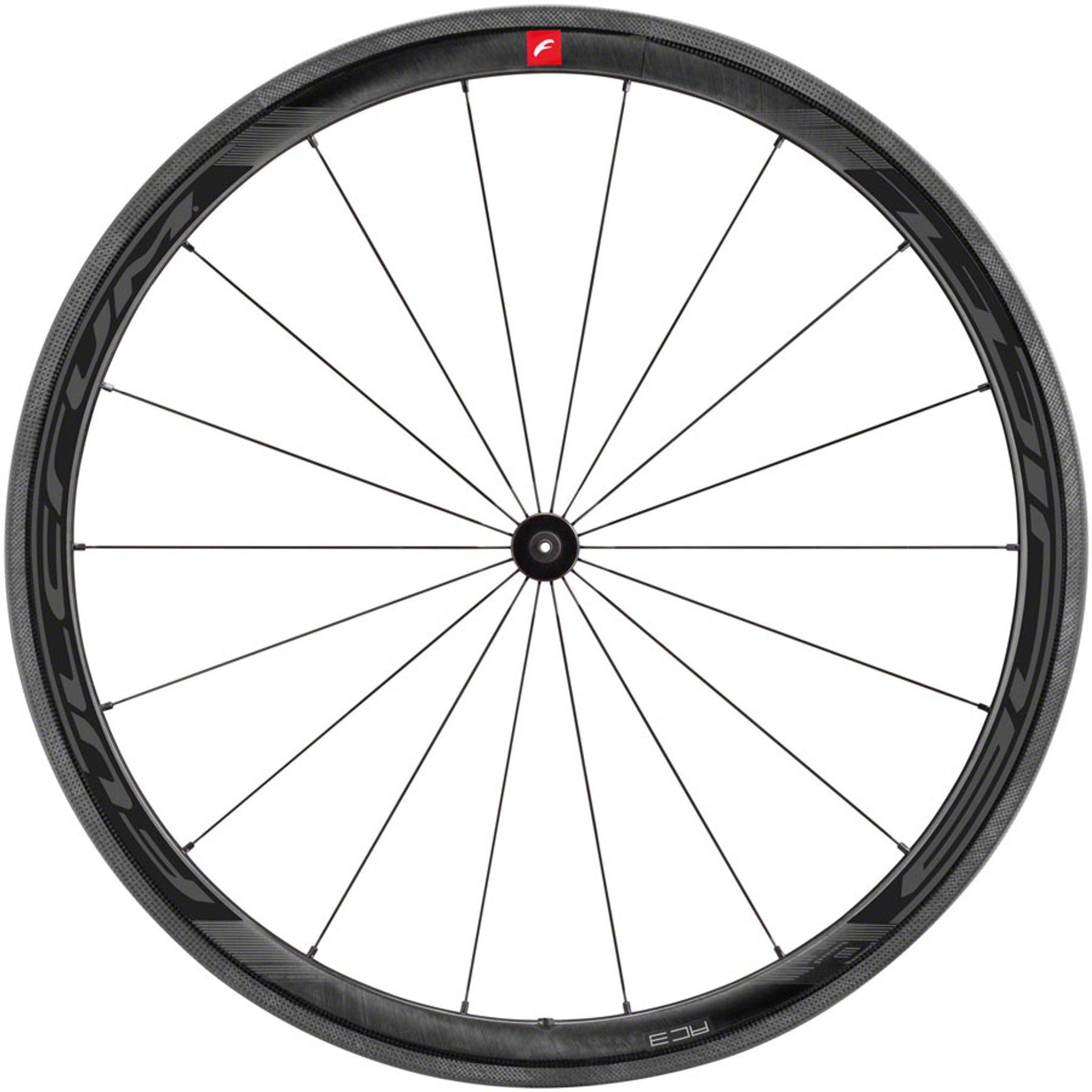 Fulcrum WIND 40C Front Wheel - 700, QR x 100mm, Rim Brake, Black