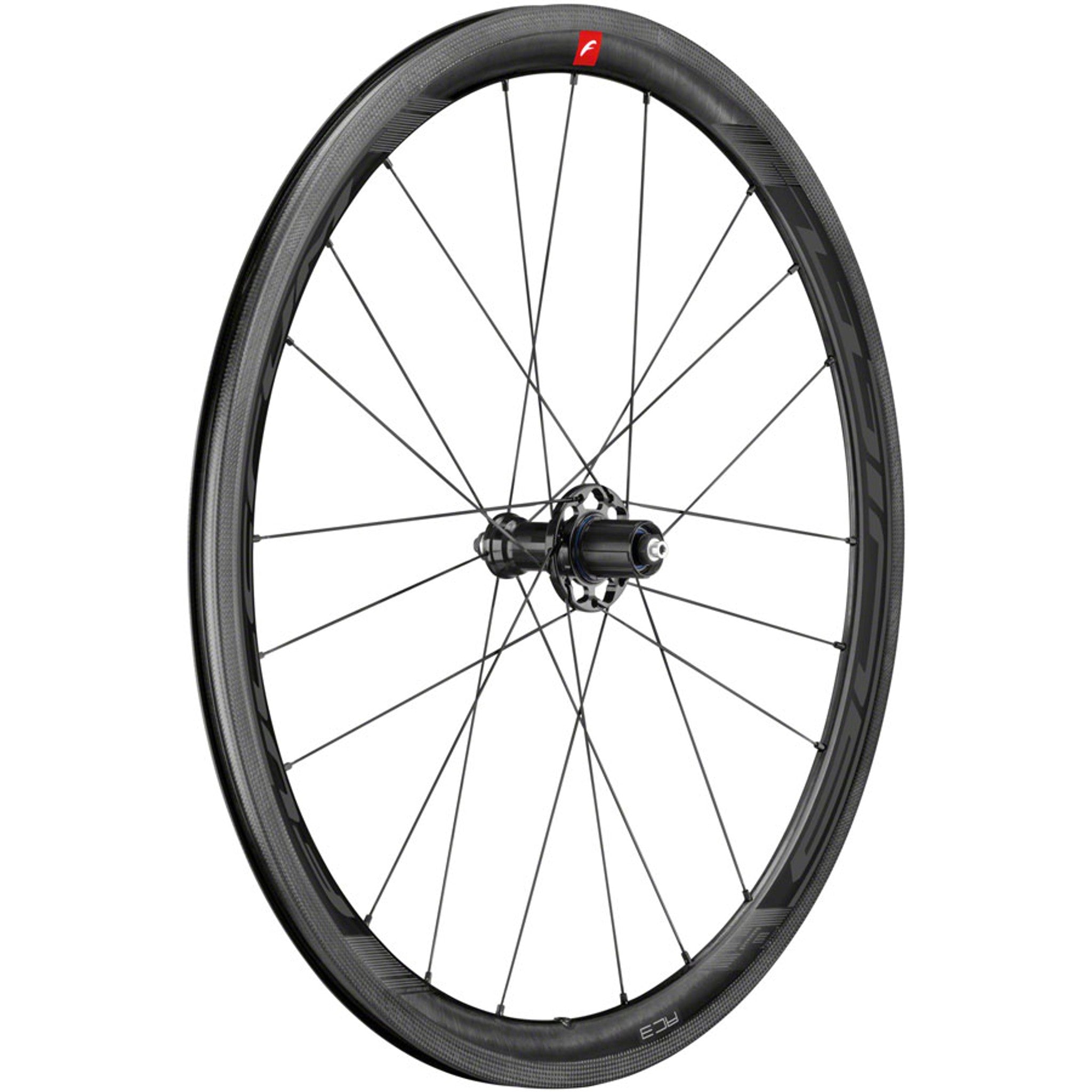 Fulcrum WIND 40C Rear Wheel - 700, QR x 130mm, Rim Brake, HG 11, Black