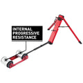 Omnium Over-Drive Rear Wheel Trainer - Fork Mount, Progressive Resistance, Red