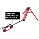 Omnium Over-Drive Rear Wheel Trainer - Fork Mount, Progressive Resistance, Red